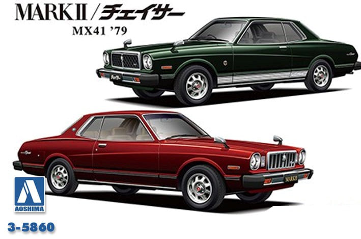 Aoshima 5860 1/24 TOYOTA MARK II CHASER