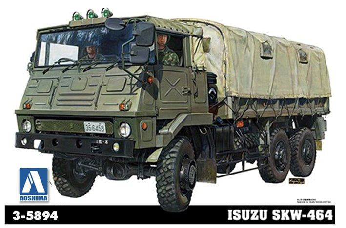 Aoshima 5894 1/35 TYPE 73 ISUZU HEAVY TRUCK JGSDF