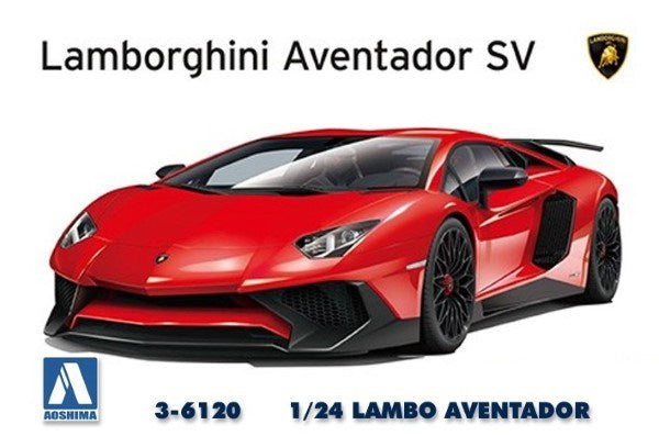 Aoshima 6120 1/24 LAMBO AVENTADOR