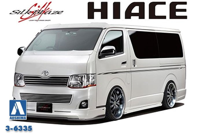 Aoshima 6335 1/24 SILK BLAZE TRH200V HIACE VER III'10