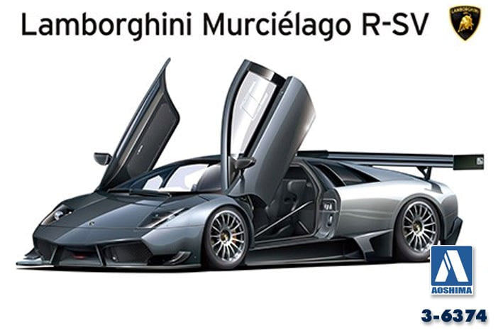 Aoshima 6374 1/24 LAMBORGHINI MURCIELAGO R-SV 2010