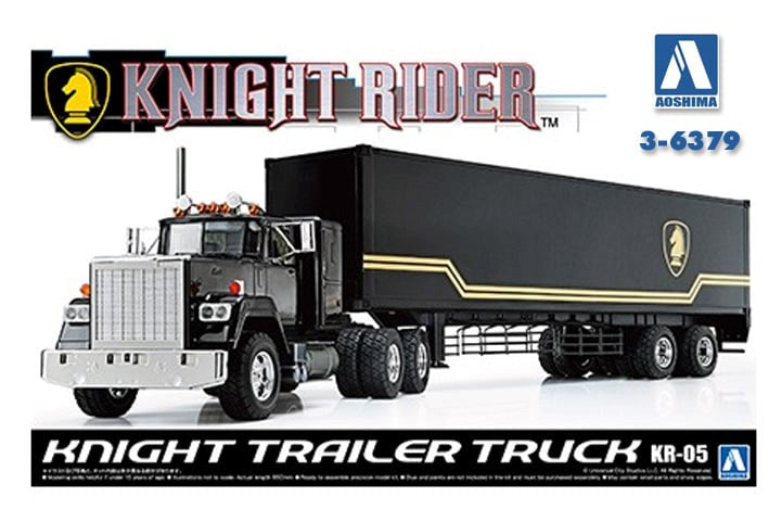 Aoshima 6379 1/28 KNIGHT RIDER TRAILER TRUCK