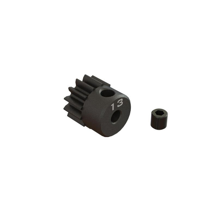 ARRMA ARA311075 13T 0.8Mod 1/8 Bore CNC Steel Pinion Gear