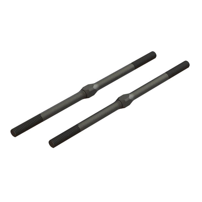 ARRMA ARA330717 Steel Turnbuckle M4x95mm Black (2) Fits 4S V2 4x4 Kraton and Outcast