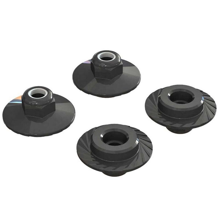 Arrma C9698 AR708007 Flanged Lock Nut 5x8mm (4)