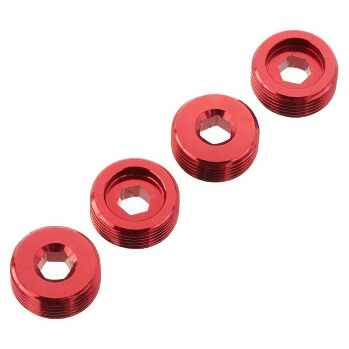 Arrma C9920 AR330196 Nut Front Hub Aluminum Red (4)