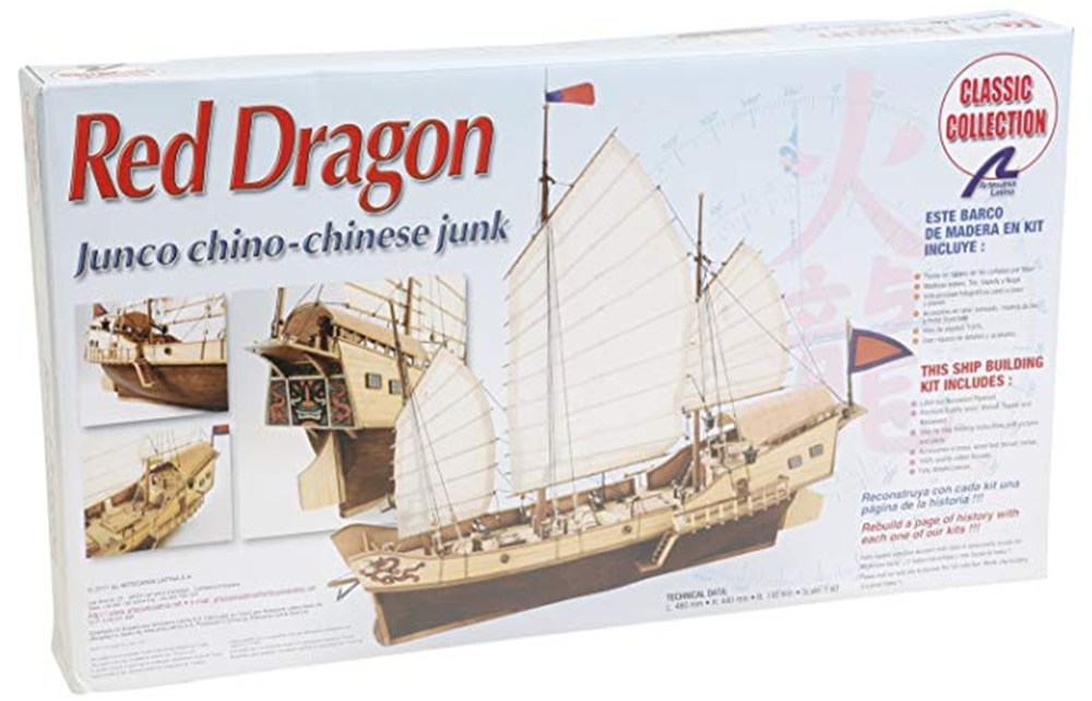 Artesania Latina 18020 1/60 Kit - 'Red Dragon' Chinese Junk