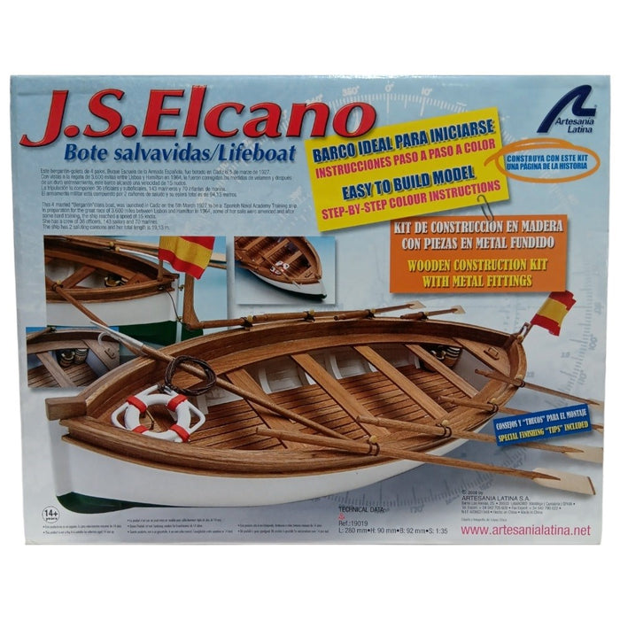 Artesania Latina 19019 Life Boat: J.S Elcano