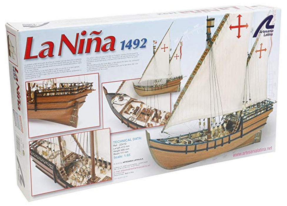 Artesania Latina 22410 1/65 Kit - 'La Nina' Caravel