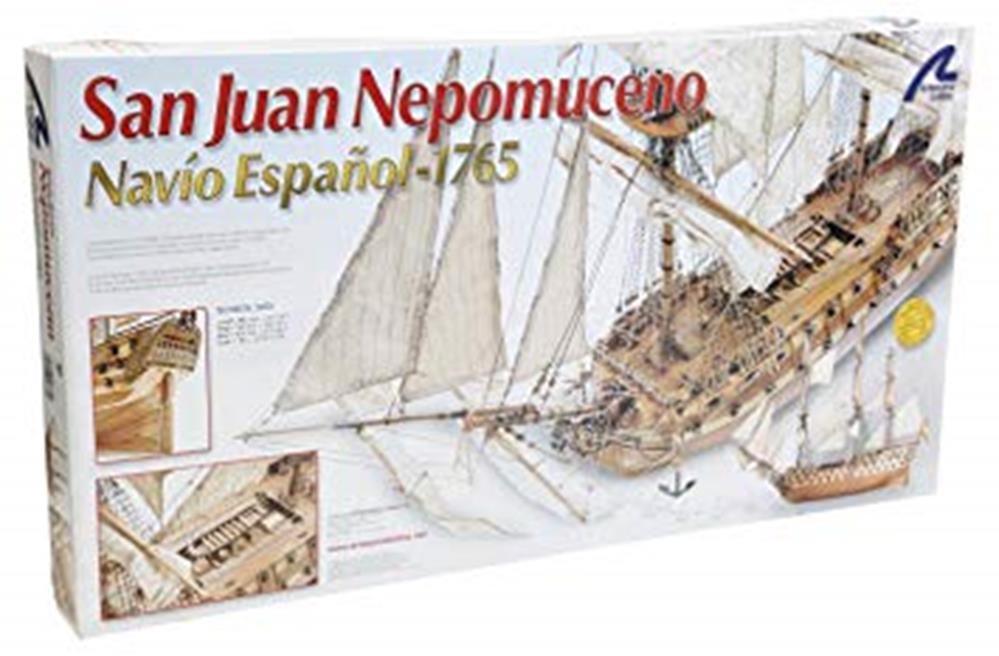Artesania Latina 22860 Kit: 1/90 'San Juan Nepomuceno' Spanish Ship Of The Line
