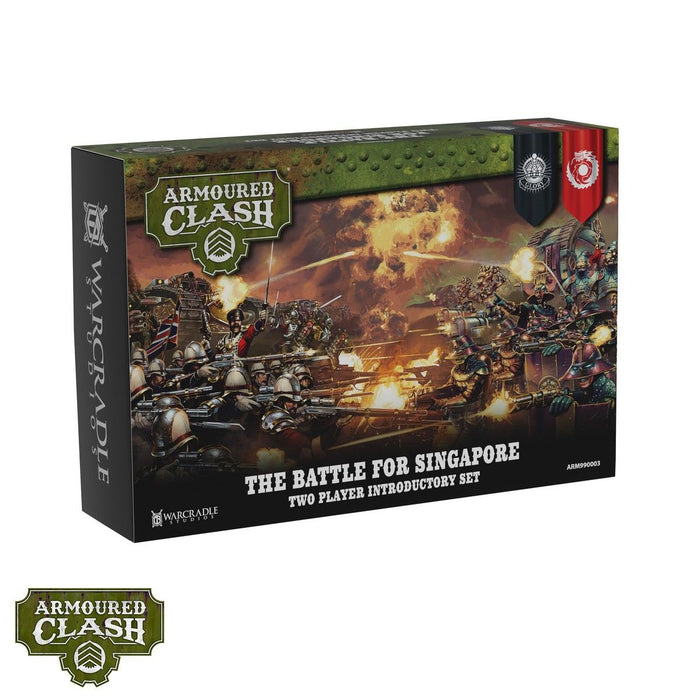 Warcradle ARM990003 Armoured Clash: The Battle for Singapore - Two Player Introductory Set (8857500221677)