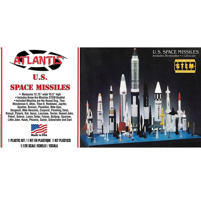 Atlantis Models AMCM6871 1/128 US Space Missiles (36)