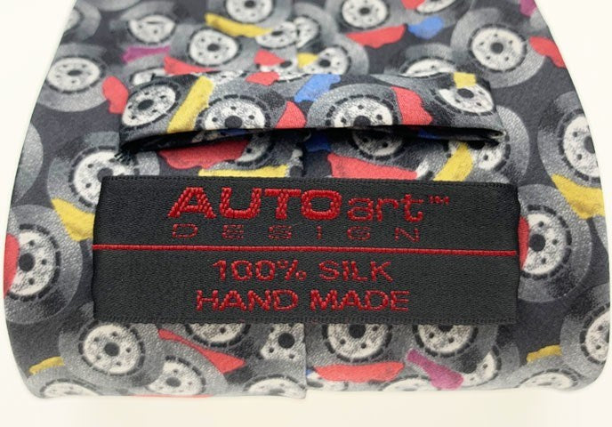 cAUTOart 45591 Silk Tie: Brake Disc Pattern