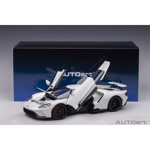 AUTOart 72941 1/18 Ford GT 2017 (Frozen White)