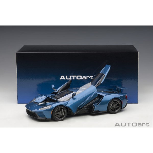 AUTOart 72942 1/18 Ford GT 2017 (Liquid Blue)