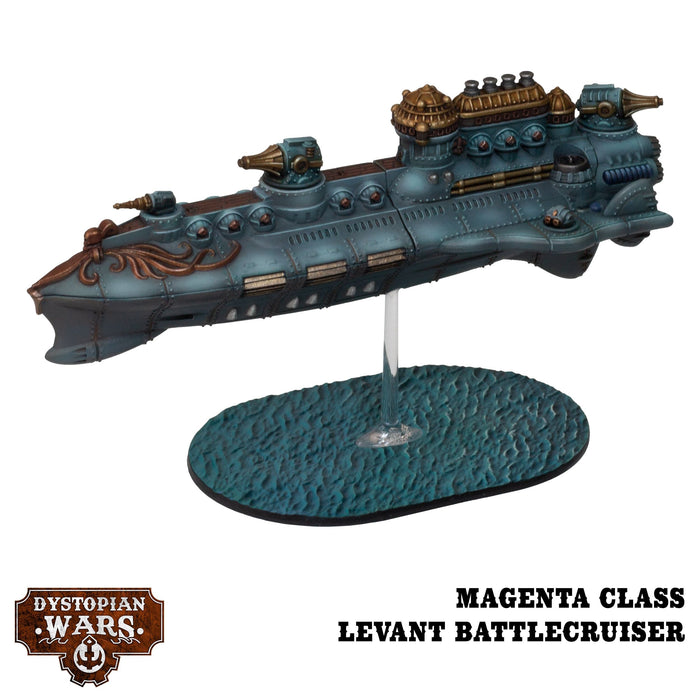 Warcradle DWA220007 Dystopian Wars: Magenta Battlefleet Set