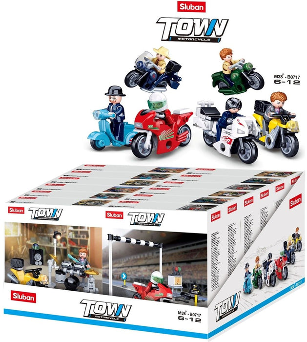 xSluban B0717B Town Motorcycles Rocker