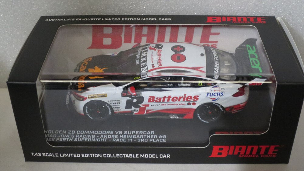 Biante 1/43 B-43H22C Holden ZB Commodore- #8 Heimgartner