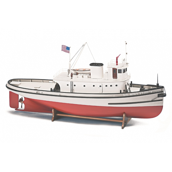 Billing Boats 708 RC Kit: 1/50 USS Hoga YT146 - Pearl Harbor Fleet Tug