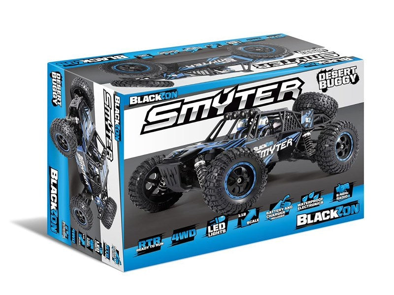 Blackzon 540115 1/12 EP RS 4WD Smyter Desert Buggy Blue