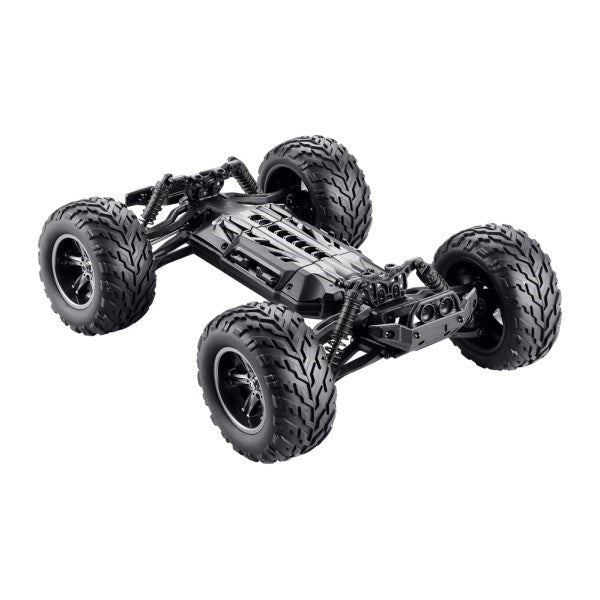 BlackZon 540075 1/12 2WD Warrior MT Electric Monster Truck RTR - Black/Green