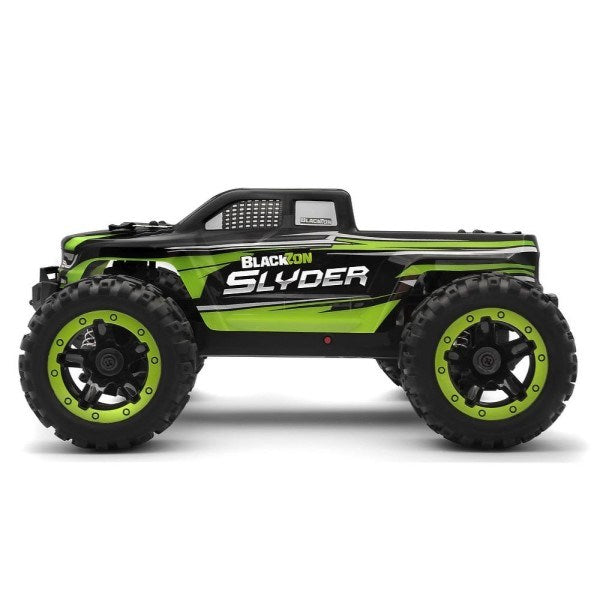 BlackZon 540100 1/16 4WD Slyder MT Electric Monster Truck RTR - Green