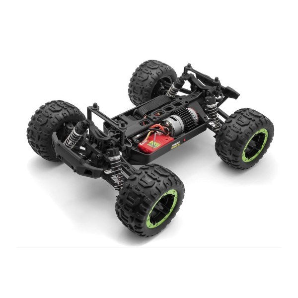 BlackZon 540100 1/16 4WD Slyder MT Electric Monster Truck RTR - Green