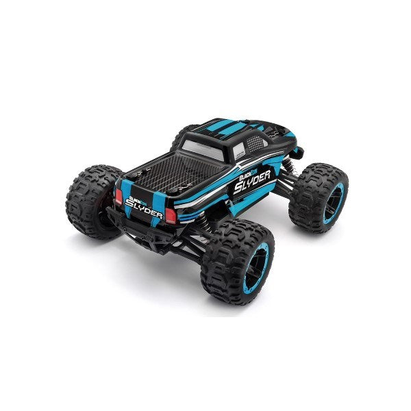 BlackZon 540104 1/16 4WD Slyder MT Electric Monster Truck RTR - Blue