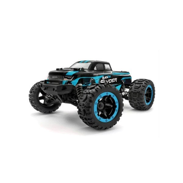 BlackZon 540104 1/16 4WD Slyder MT Electric Monster Truck RTR - Blue