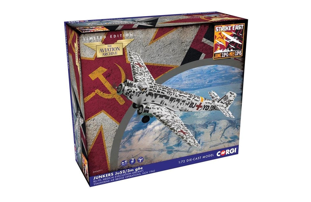 Corgi AA36911 1/72 Junkers JU52 AirAmbulance