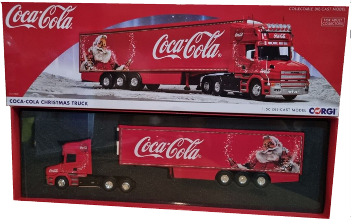 Corgi CC12841 1/50 Scania T&T CocaCola