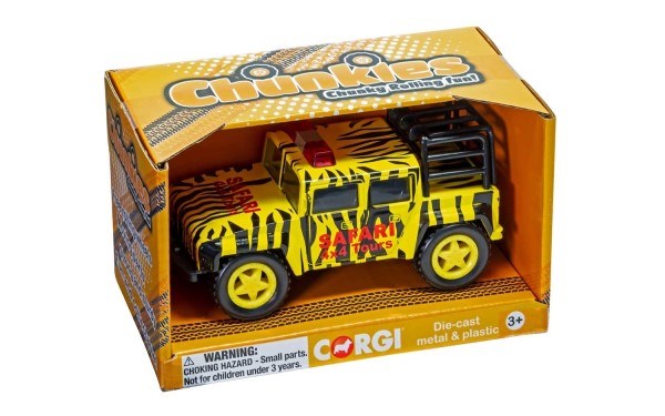 Corgi CH010 CHUNKIES: Utility - Off Road Safari 4x4 (Yellow/Black)