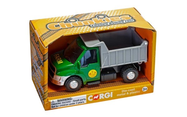 Corgi CH074 CHUNKIES: Farm - Tipper Truck (Green)