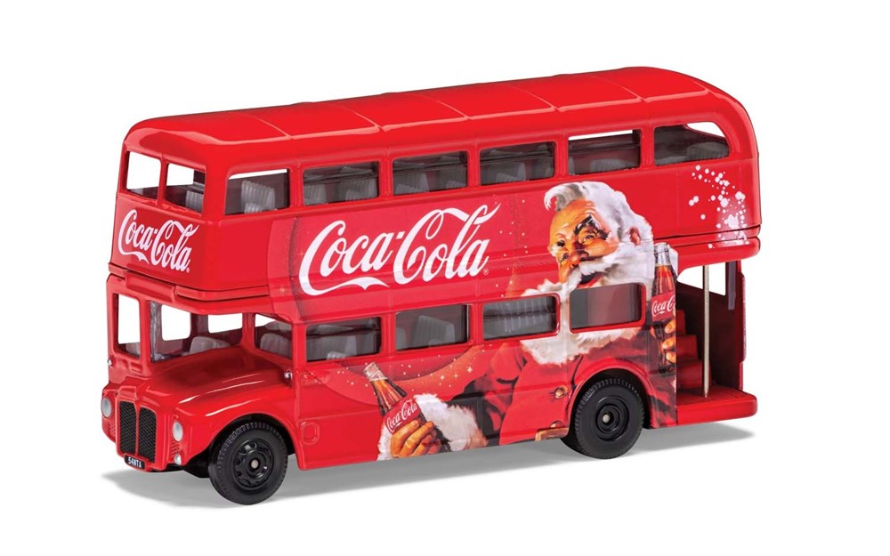 Corgi GS82331 CocaCola: 1/64 Xmas London Bus