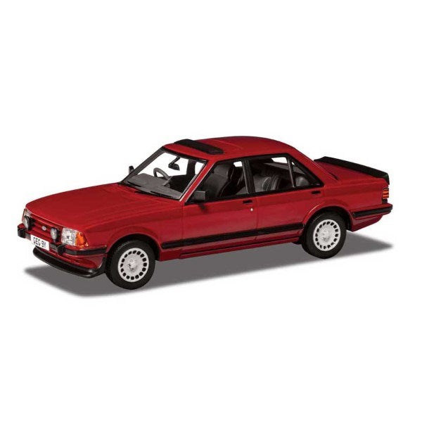 Corgi VA12416 1/43 Ford Granada Mk2 2.8 Injection Sport (Cardinal Red) - Vanguard Series