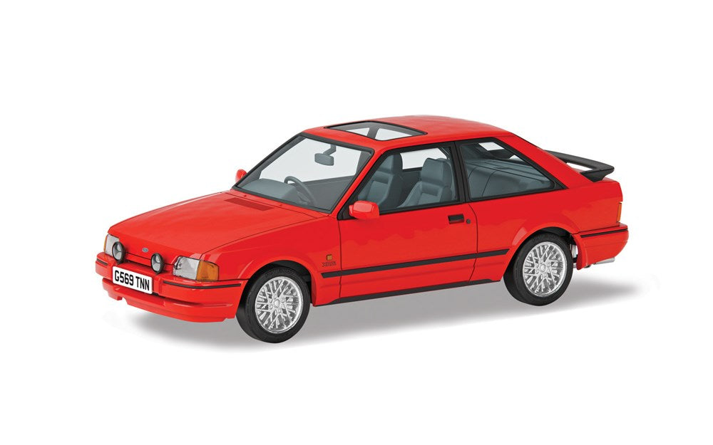 Corgi VA14302 1/43 Escort Mk4 XR3i 90Rad Red