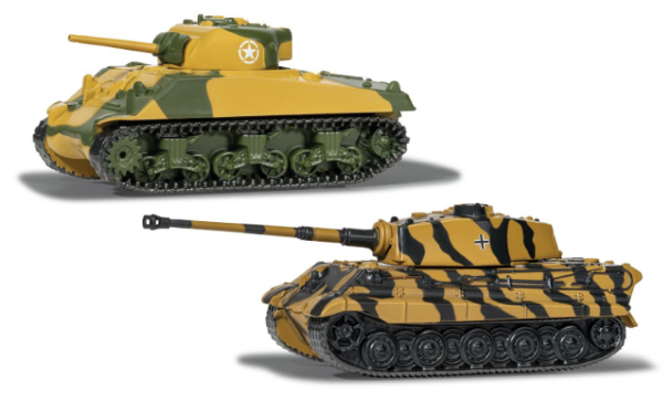 CORWT91302 Corgi World of Tanks Sherman vs King Tiger