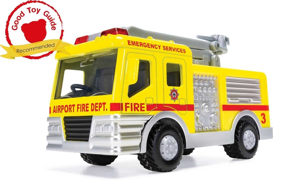 Corgi CH033 CHUNKIES: Emergency - Airport Fire Crane Snorkel (Yellow)