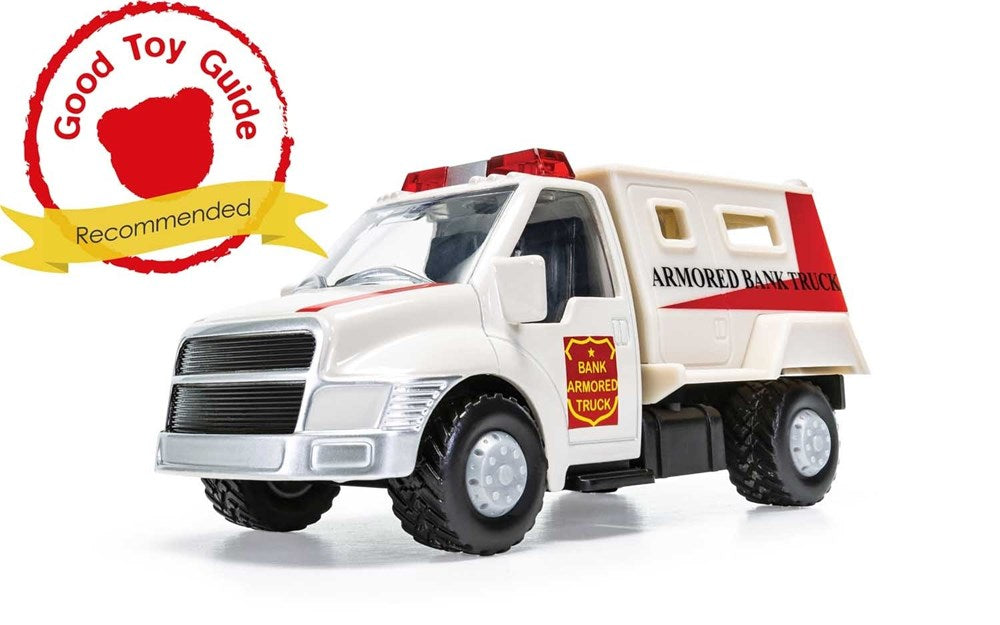 Corgi CH064 CHUNKIES: Utility - Armoured Bank Truck (White/Red)