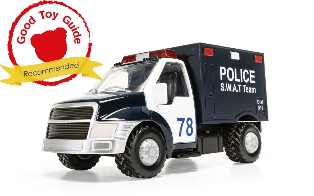 Corgi CH068 CHUNKIES: Emergency - Police SWAT Van (White/Black)