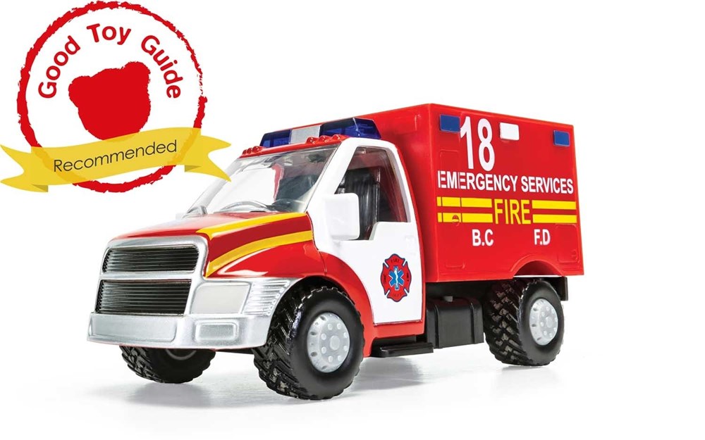 Corgi CH070 CHUNKIES: Emergency - Rescue Fire Truck (Red)