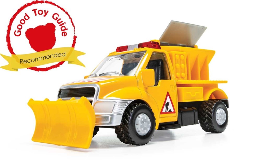 Corgi CH072 CHUNKIES: Utility - Snow Plow Truck (Yellow)