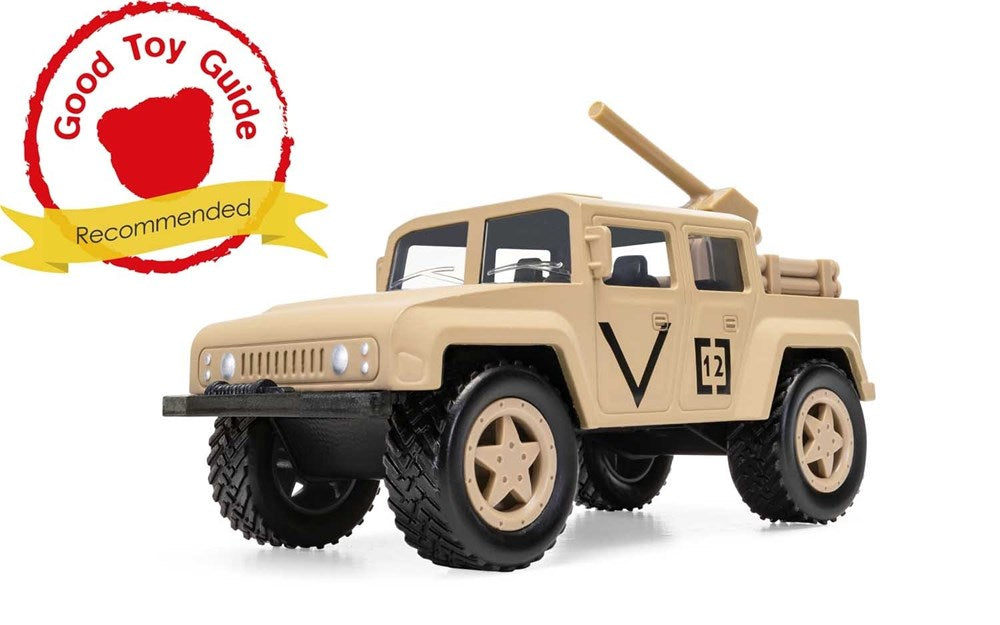 Corgi CH076 CHUNKIES: Military - Off Road Rocket Truck (Sand)