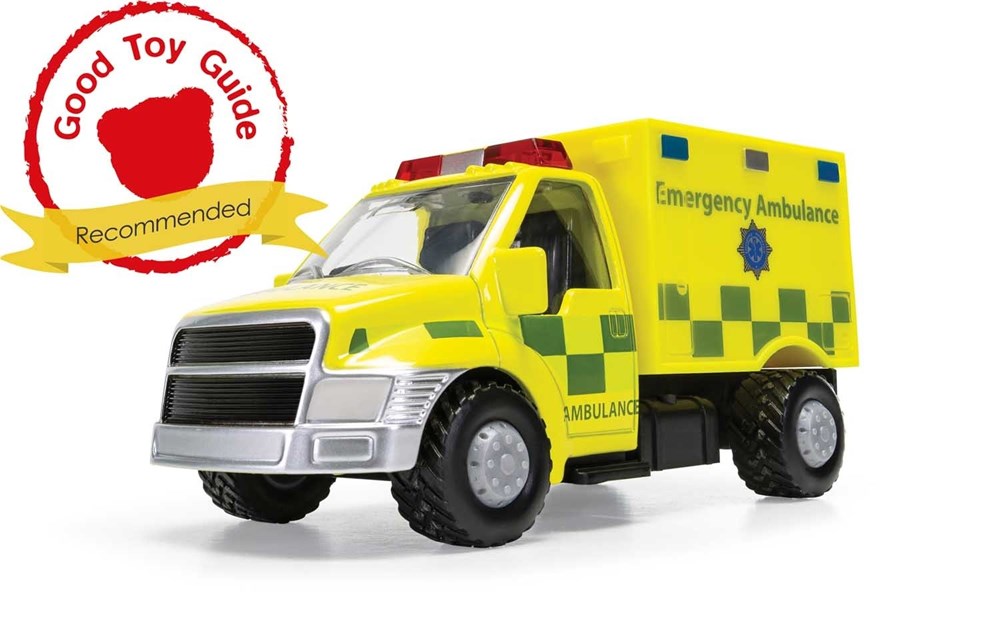 Corgi CH081 CHUNKIES: Emergency - Ambulance (Yellow/Green)