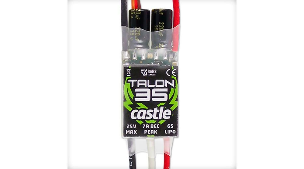 Castle Creations CSE010012200 Talon 35-Amp 25V ESC w/7-Amp BEC