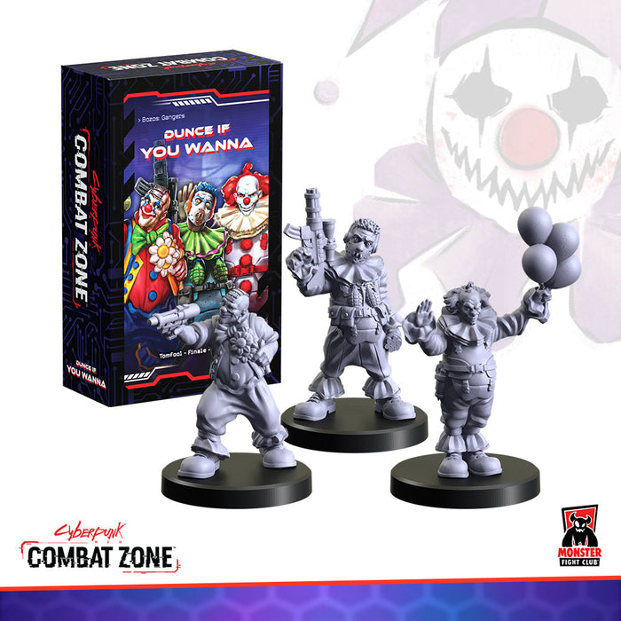 Monster Fight Club 45102 Cyberpunk Red Combat Zone Dunce If You Wanna Expansion (Bozo Gonks)