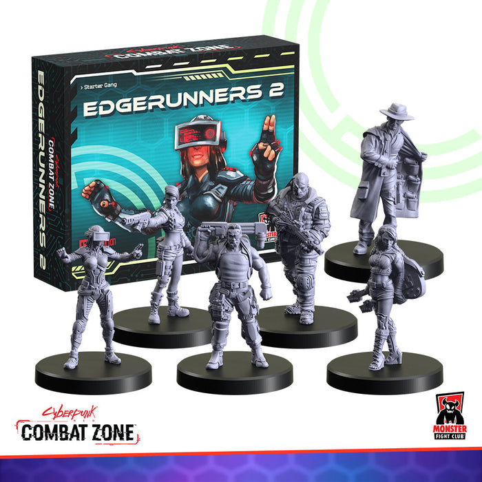 Monster Fight Club 45008 Cyberpunk Red Combat Zone Edgerunners Starter Box 2