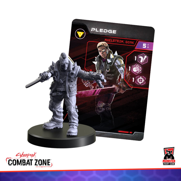 Monster Fight Club 45120 Cyberpunk Red Combat Zonw Filthy Meatbags (Maelstrom Gonks)