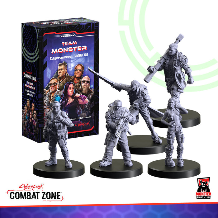 Monster Fight Club 45009 Cyberpunk Red Combat Zone Team Monster