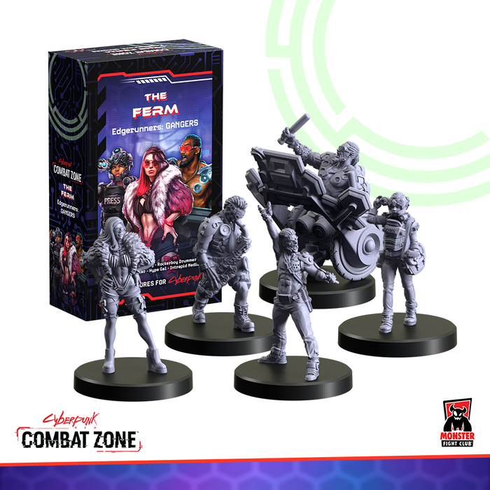 Monster Fight Club 45126 Cyberpunk Red Combat Zone The Ferm